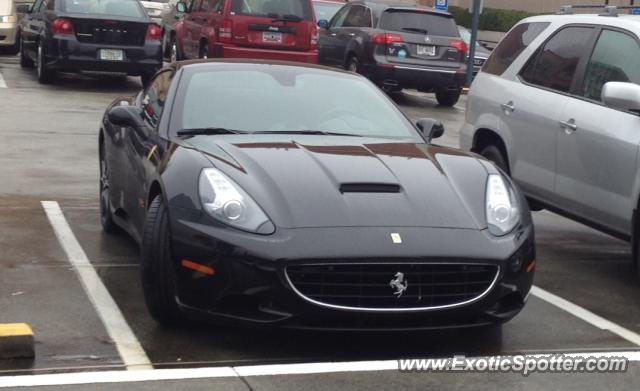 Ferrari California spotted in Atlanta, Georgia