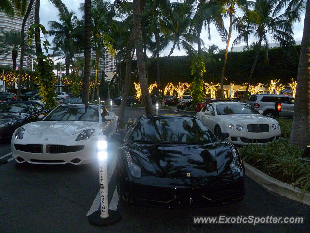 Ferrari 458 Italia spotted in Bal Harbour, Florida