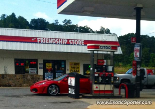 Ferrari F430 spotted in Hiawassee, Georgia