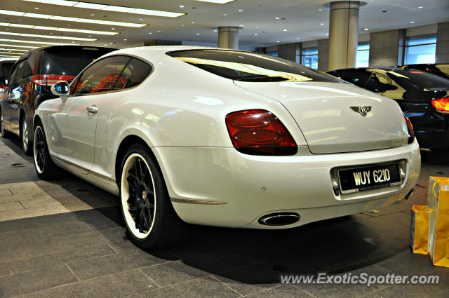 Bentley Continental spotted in Bukit Bintang KL, Malaysia