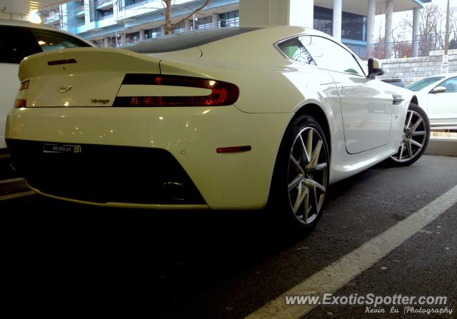 Aston Martin Vantage spotted in Toronto, Canada