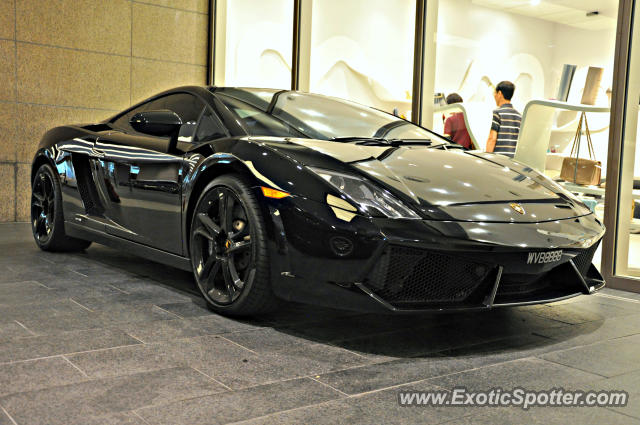 Lamborghini Gallardo spotted in Bukit Bintang KL, Malaysia