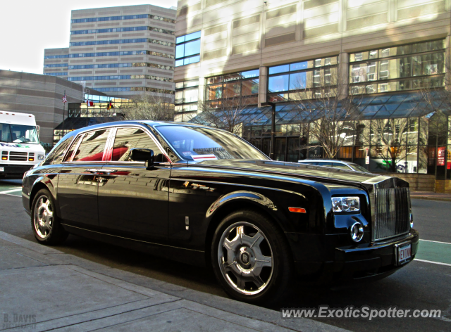 Rolls Royce Phantom spotted in Boston, Massachusetts