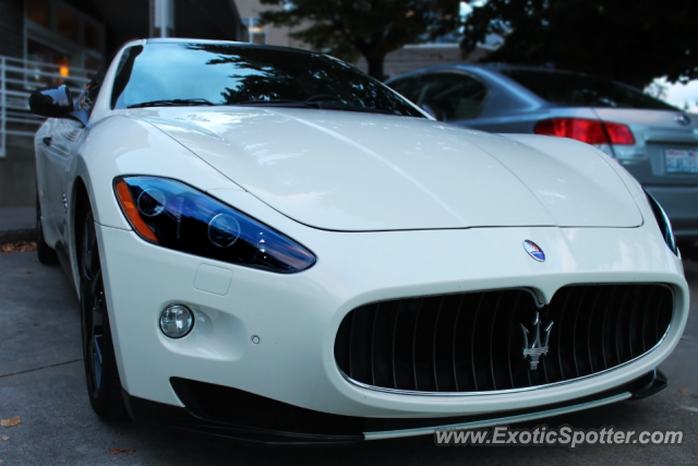 Maserati GranTurismo spotted in Seattle, Washington