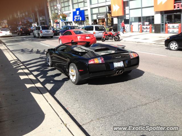 Lamborghini Murcielago spotted in Toronto, Canada