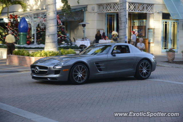 Mercedes SLS AMG spotted in Naples, Florida