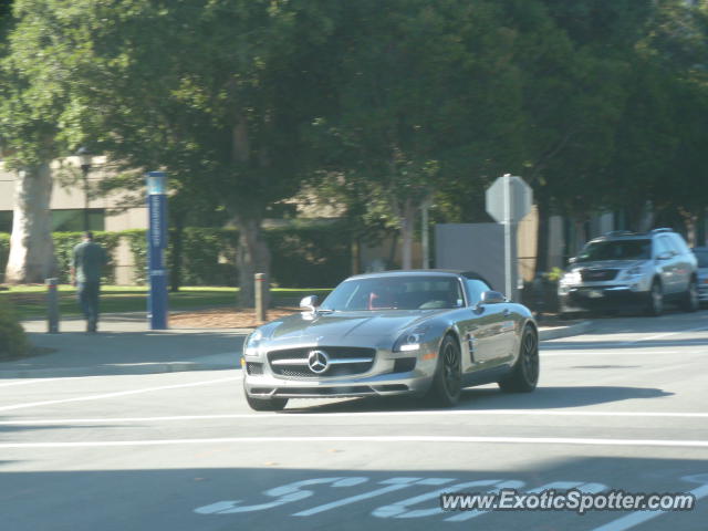 Mercedes SLS AMG spotted in Palo Alto, California