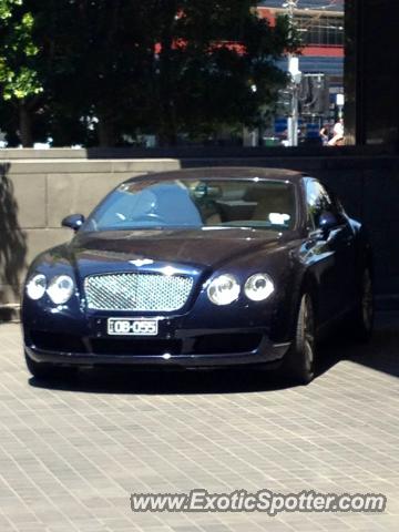 Bentley Continental spotted in Melbourne, Australia