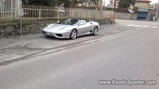 Ferrari 360 Modena spotted in Bergamo, Italy