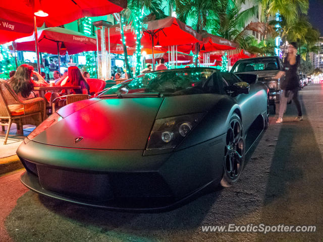 Lamborghini Murcielago spotted in Miami, Florida