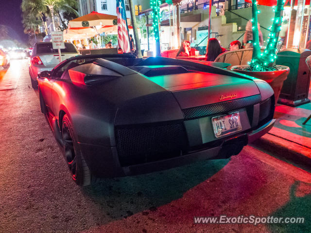 Lamborghini Murcielago spotted in Miami, Florida