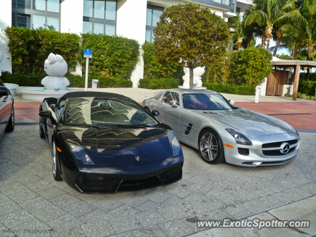 Lamborghini Gallardo spotted in Miami Beach, Florida