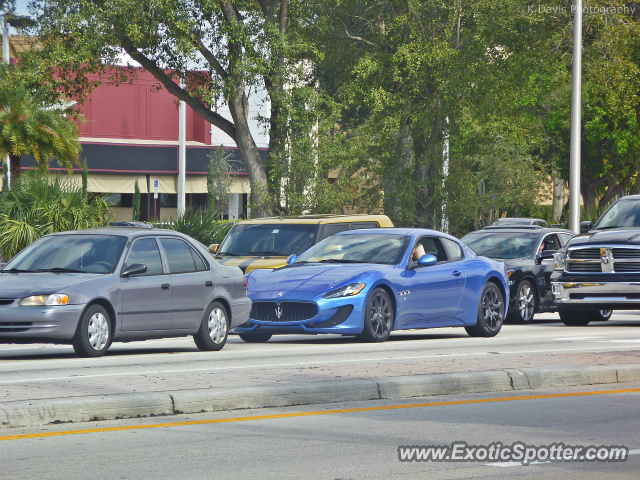 Maserati GranTurismo spotted in Boca Raton, Florida