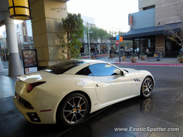 Ferrari California spotted in Scottsdale, Arizona