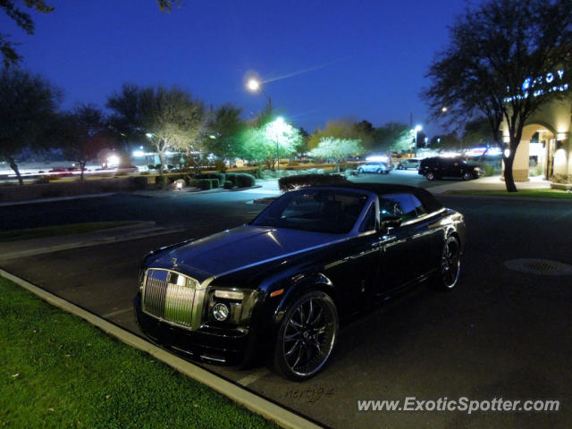 Rolls Royce Phantom spotted in Scottsdale, Arizona