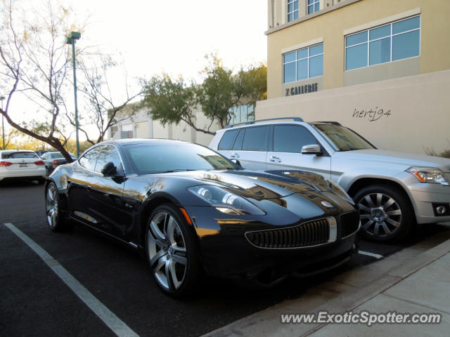 Fisker Karma spotted in Scottsdale, Arizona