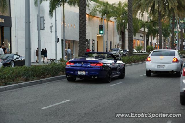 BMW M6 spotted in Beverly Hills, California