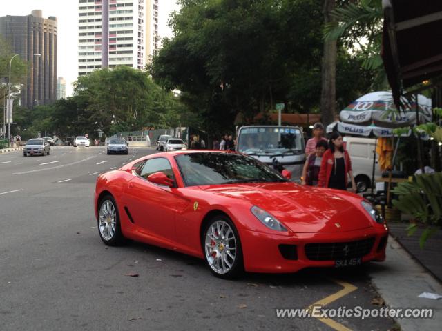 Ferrari 599GTB spotted in Singapore, Singapore