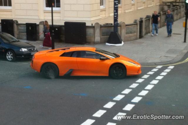 Lamborghini Murcielago spotted in London, United Kingdom