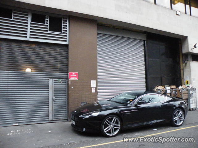 Aston Martin DB9 spotted in London, United Kingdom