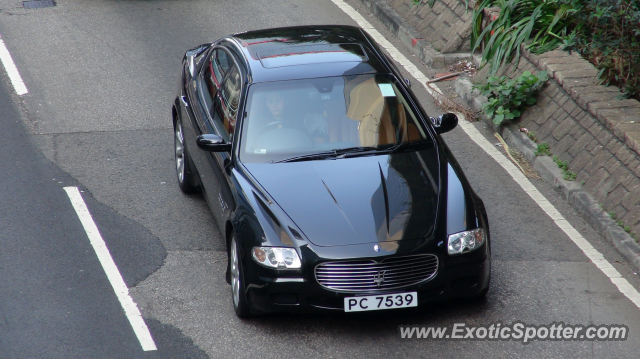 Maserati Quattroporte spotted in Hong Kong, China