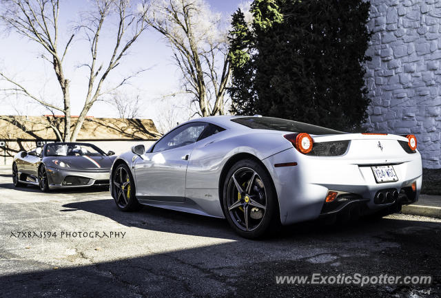 Ferrari 458 Italia spotted in St. Louis, Missouri