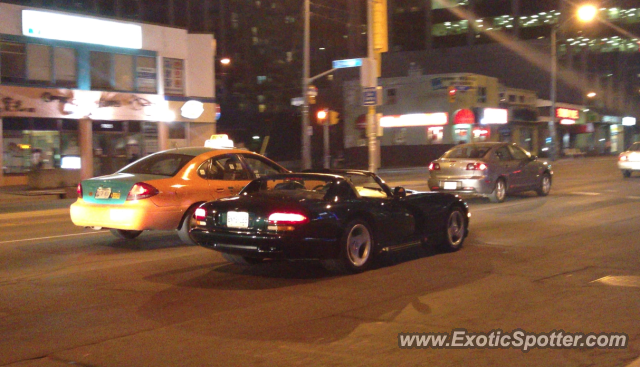 Dodge Viper spotted in Toronto, Canada