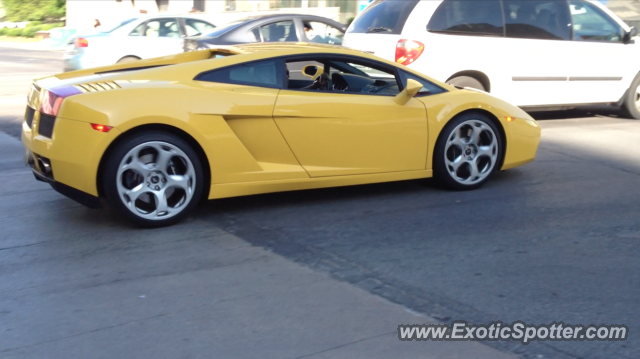 Lamborghini Gallardo spotted in Toronto, Canada