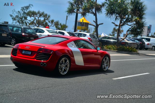 Audi R8 spotted in Gold Coast, Australia