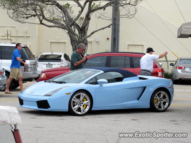 Lamborghini Gallardo spotted in Palm Beach, Florida