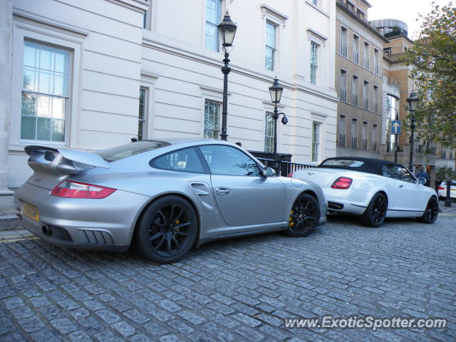 Porsche 911 GT2 spotted in London, United Kingdom