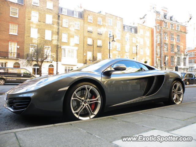 Mclaren MP4-12C spotted in London, United Kingdom