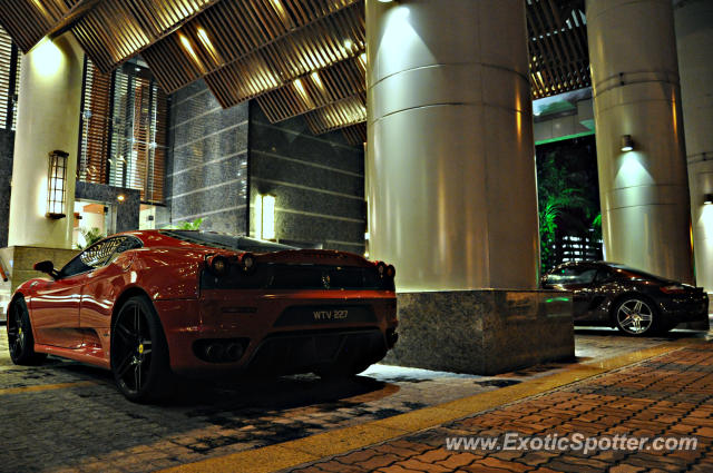 Ferrari F430 spotted in Bukit Bintang KL, Malaysia