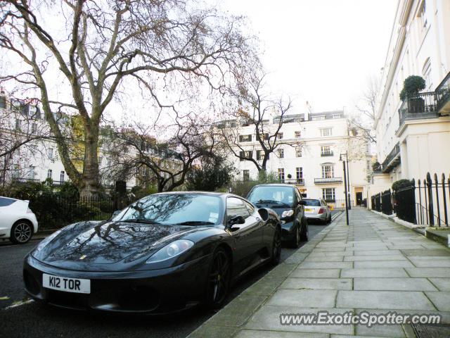 Ferrari F430 spotted in London, United Kingdom