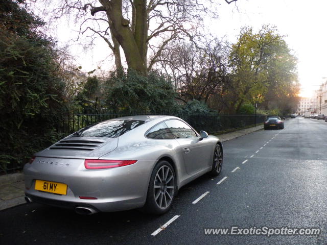 Porsche 911 spotted in London, United Kingdom