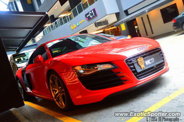 Audi R8 spotted in Publika, Malaysia