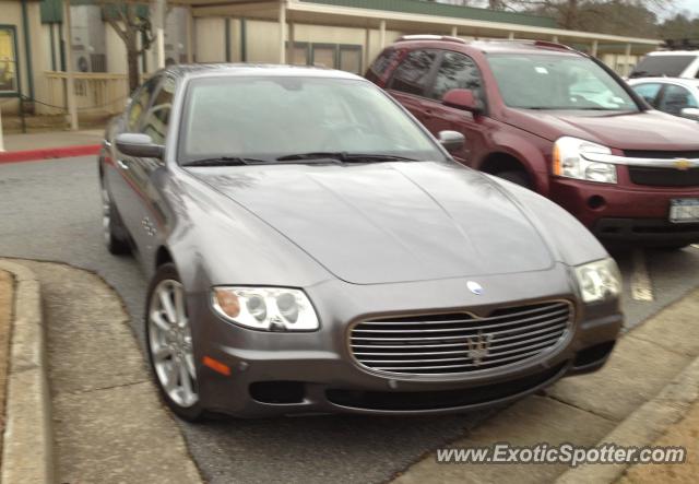 Maserati Quattroporte spotted in Alpharetta, Georgia