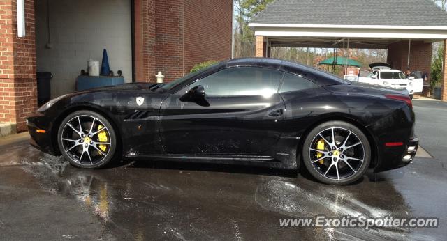 Ferrari California spotted in Alpharetta, Georgia