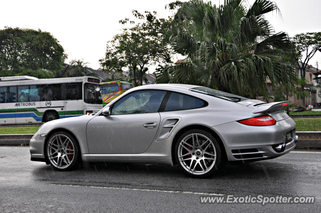 Porsche 911 Turbo spotted in Subang Jaya, Malaysia
