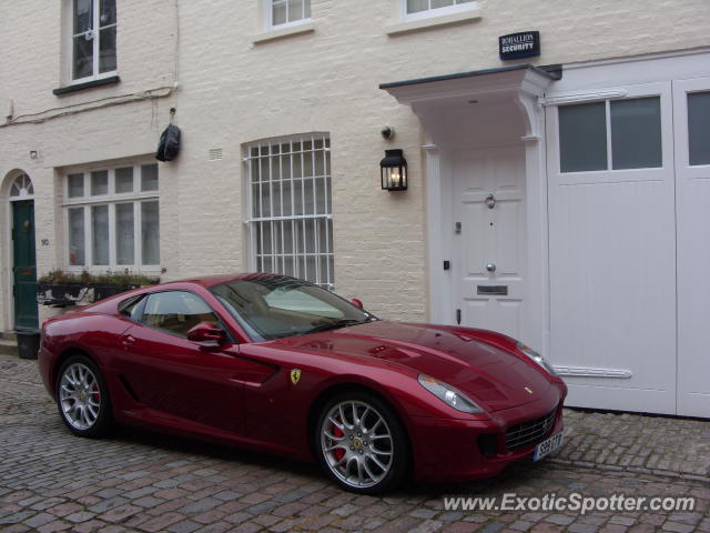 Ferrari 599GTB spotted in London, United Kingdom