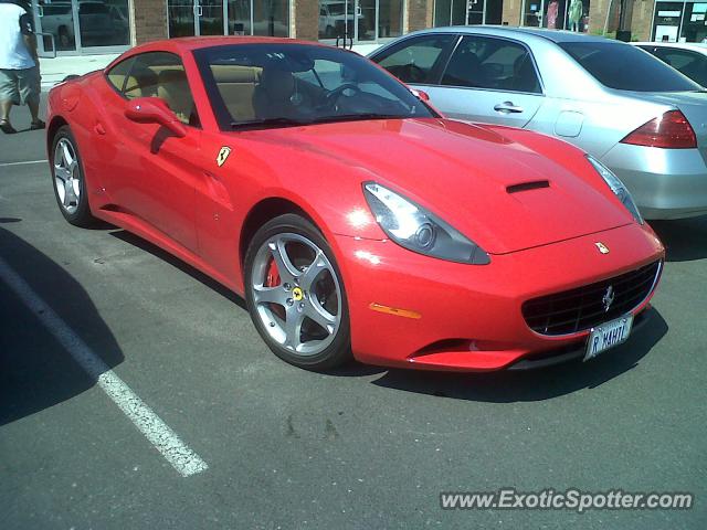 Ferrari California spotted in Markham, ON, Canada