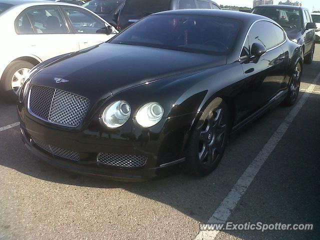 Bentley Continental spotted in Toronto, ON, Canada