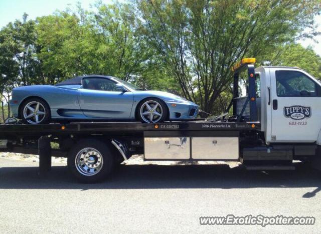 Ferrari 360 Modena spotted in Riverside, California