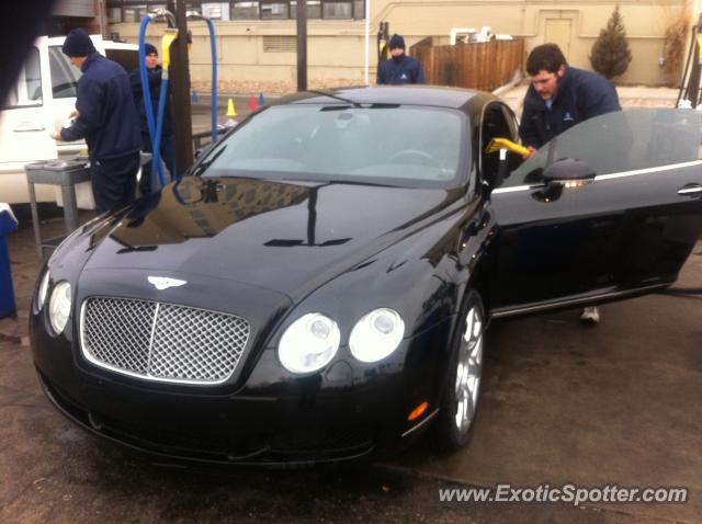 Bentley Continental spotted in Denver, Colorado