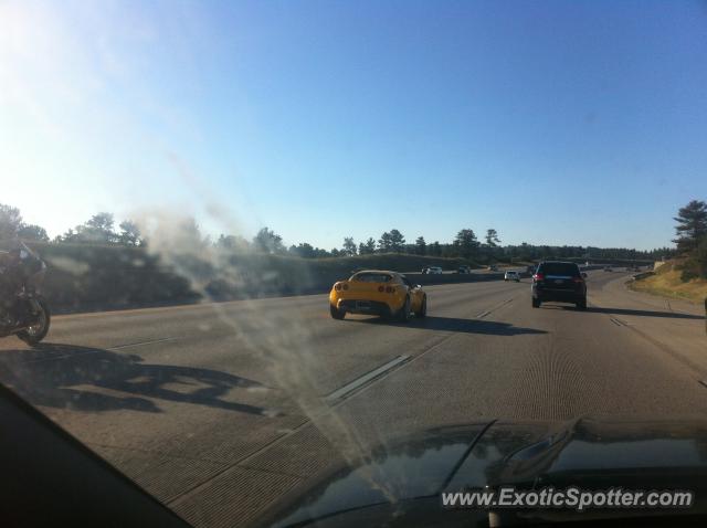 Lotus Elise spotted in Castle Rock, Colorado