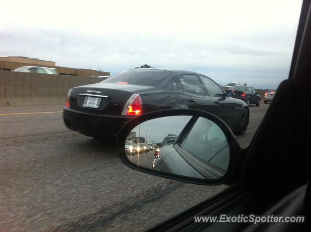 Maserati Quattroporte spotted in Denver, Colorado