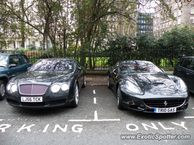 Ferrari California spotted in London, United Kingdom