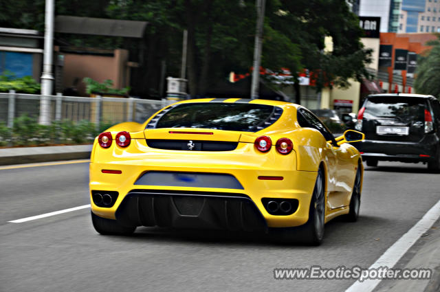 Ferrari F430 spotted in Bukit Bintang KL, Malaysia