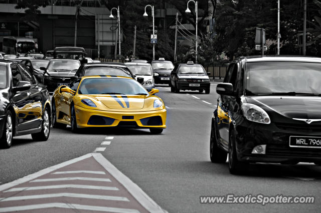 Ferrari F430 spotted in Bukit Bintang KL, Malaysia