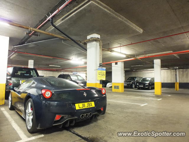 Ferrari 458 Italia spotted in London, United Kingdom